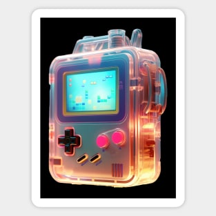 Retro Gaming Glasswork Magnet